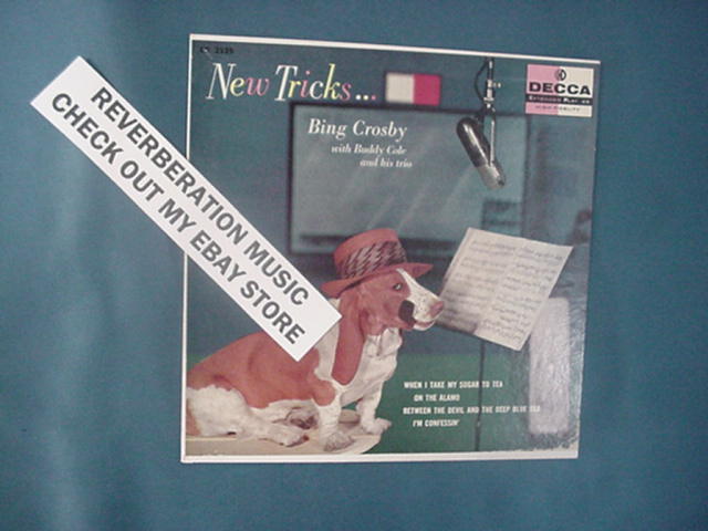 BING CROSBY New Tricks 1957 7 USA EP PICTURE SLEEVE  