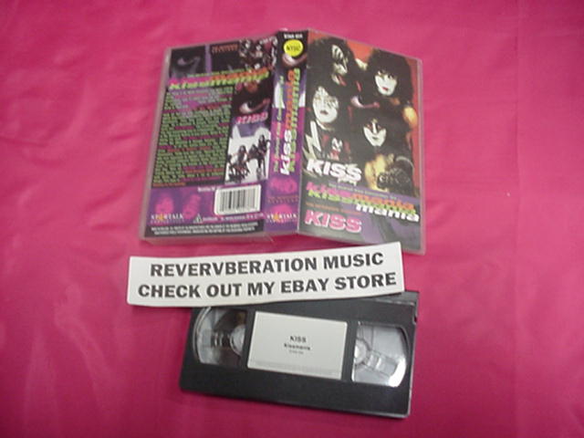 KISS Kissmania Detroit 1994 Kiss Convention VHS RARE  